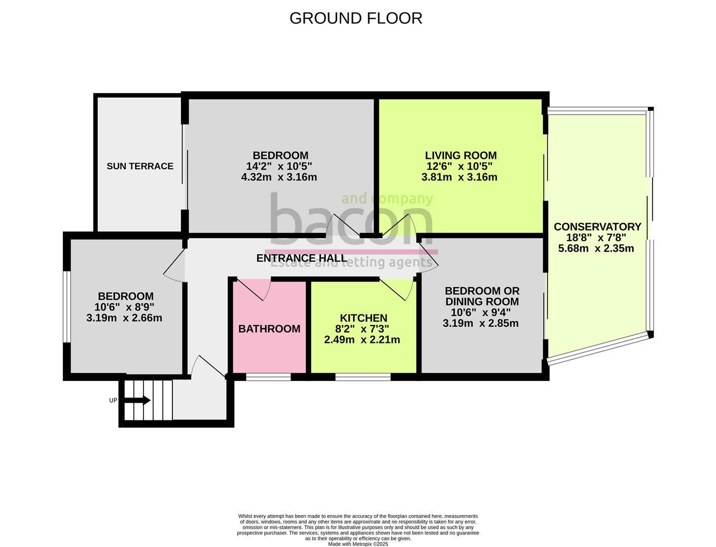 Floor Plan | Bungalow - Semi Detached | Valley Road, Sompting, BN15 | To Let